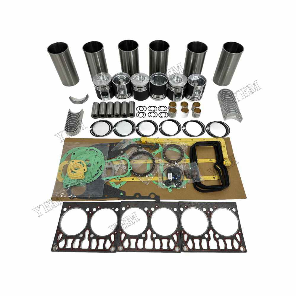 YEM Parts D1146 Overhaul Rebuild Kit With Gasket Set Bearing For Doosan D1146 Engine For Doosan