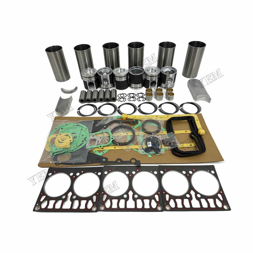 YEM Parts D1146 Overhaul Rebuild Kit With Gasket Set Bearing For Doosan D1146 Engine For Doosan