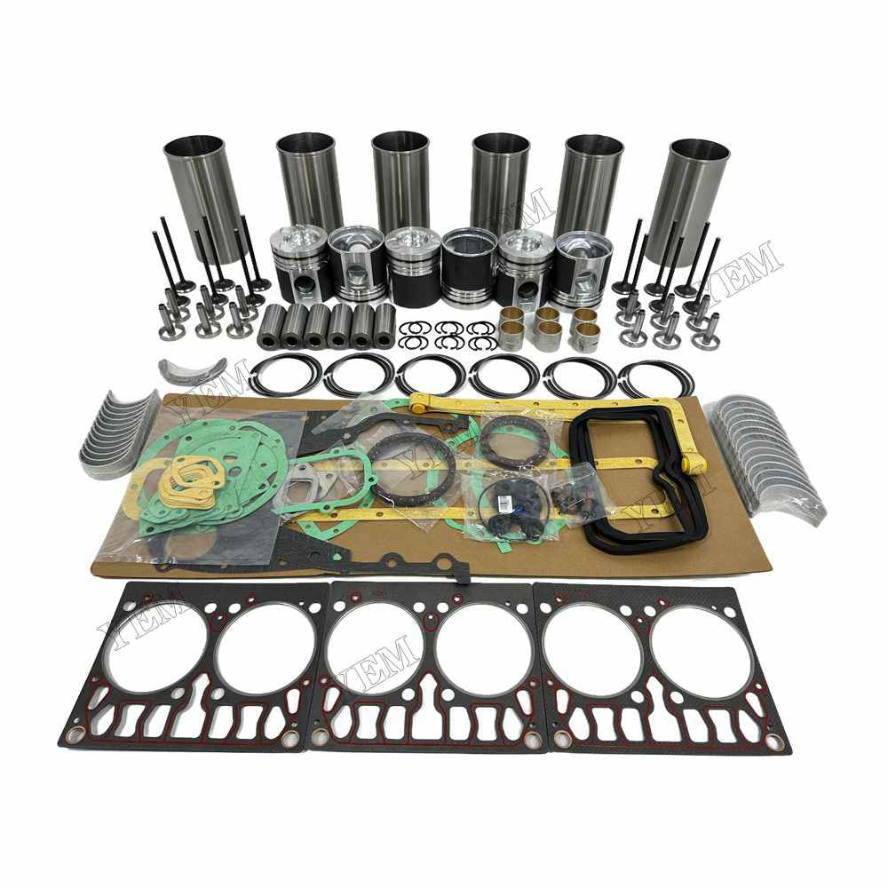 YEM Parts D1146 Overhaul Rebuild Kit With Gasket Set Bearing-Valve Train For Doosan For Doosan