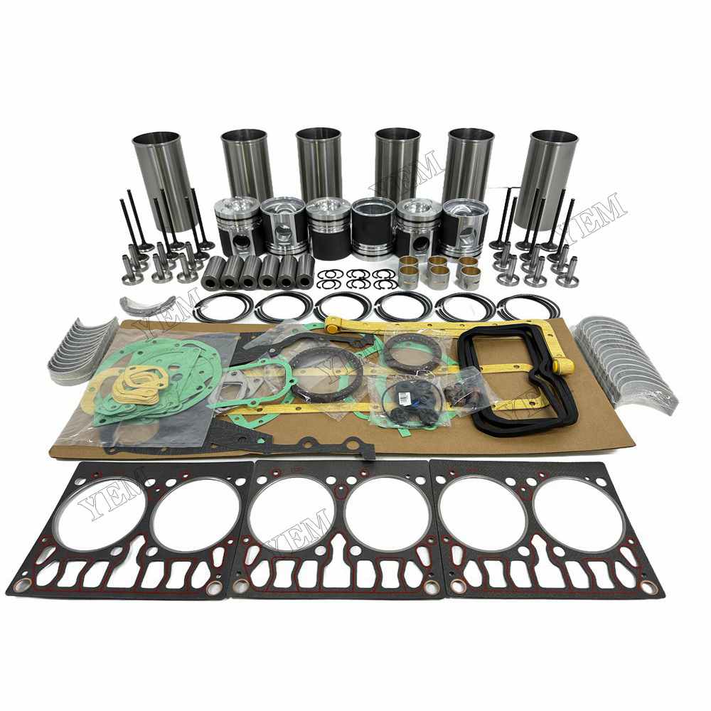 YEM Parts D1146 Overhaul Rebuild Kit With Gasket Set Bearing-Valve Train For Doosan For Doosan