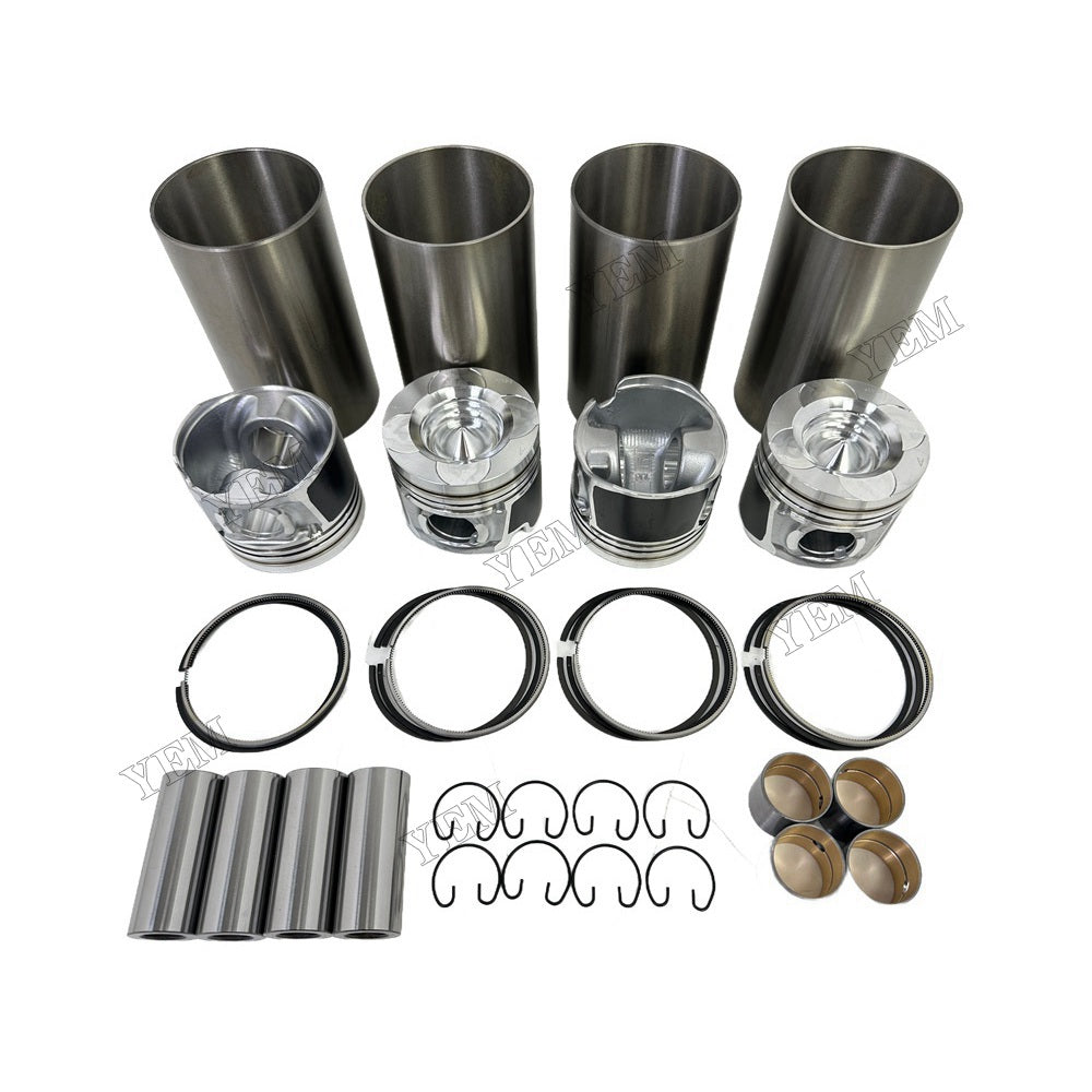 YEM Parts high quality D24 Cylinder Liner Kit For Doosan D24 Excavator Engine