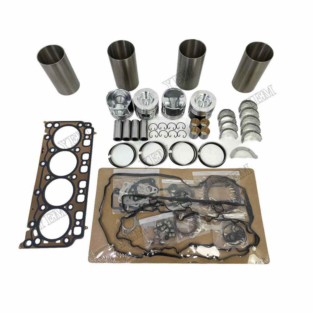 YEM Parts D24 Overhaul Rebuild Kit With Gasket Set Bearing For Doosan D24 Engine For Doosan
