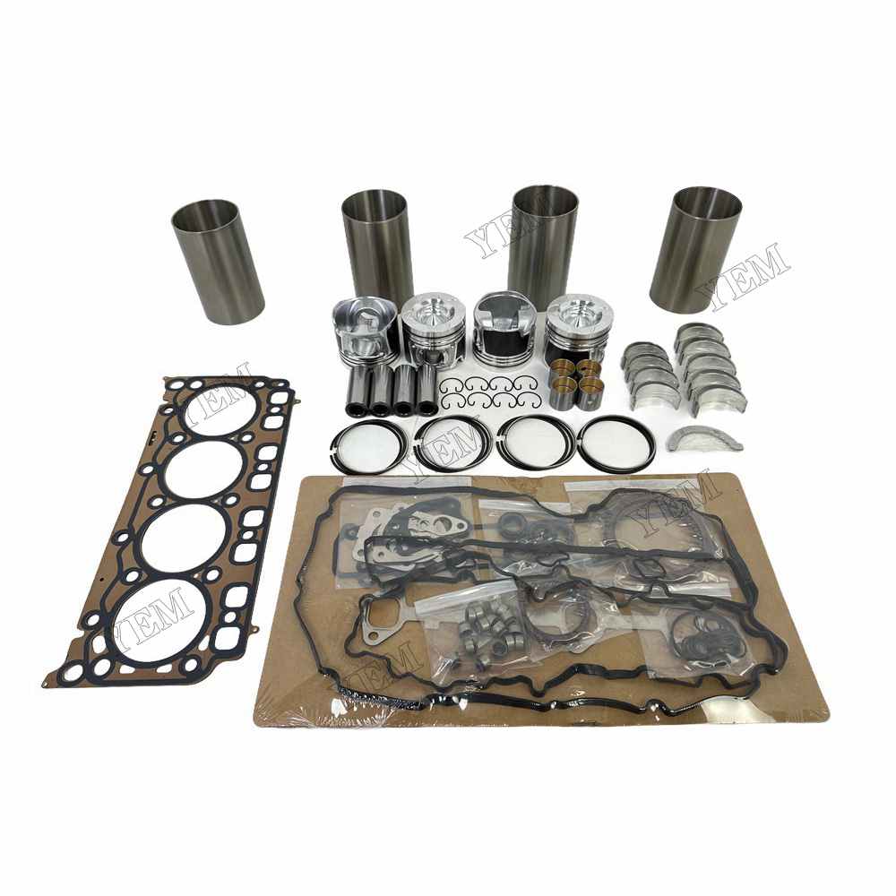 YEM Parts D24 Overhaul Rebuild Kit With Gasket Set Bearing For Doosan D24 Engine For Doosan