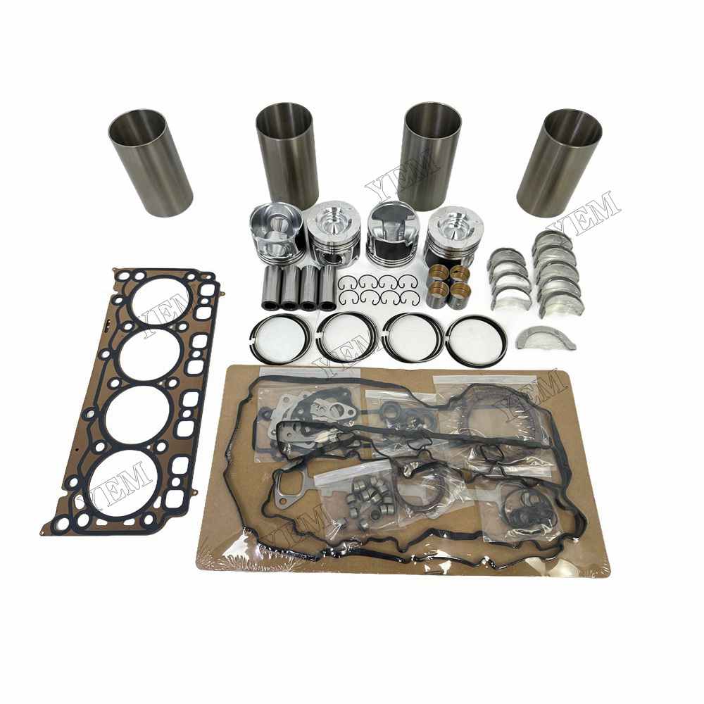 YEM Parts D24 Overhaul Rebuild Kit With Gasket Set Bearing For Doosan D24 Engine For Doosan