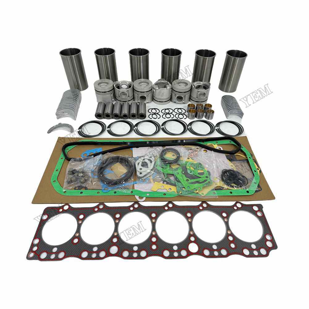 YEM Parts DB58 Overhaul Rebuild Kit With Gasket Set Bearing For Doosan DB58 Engine For Doosan