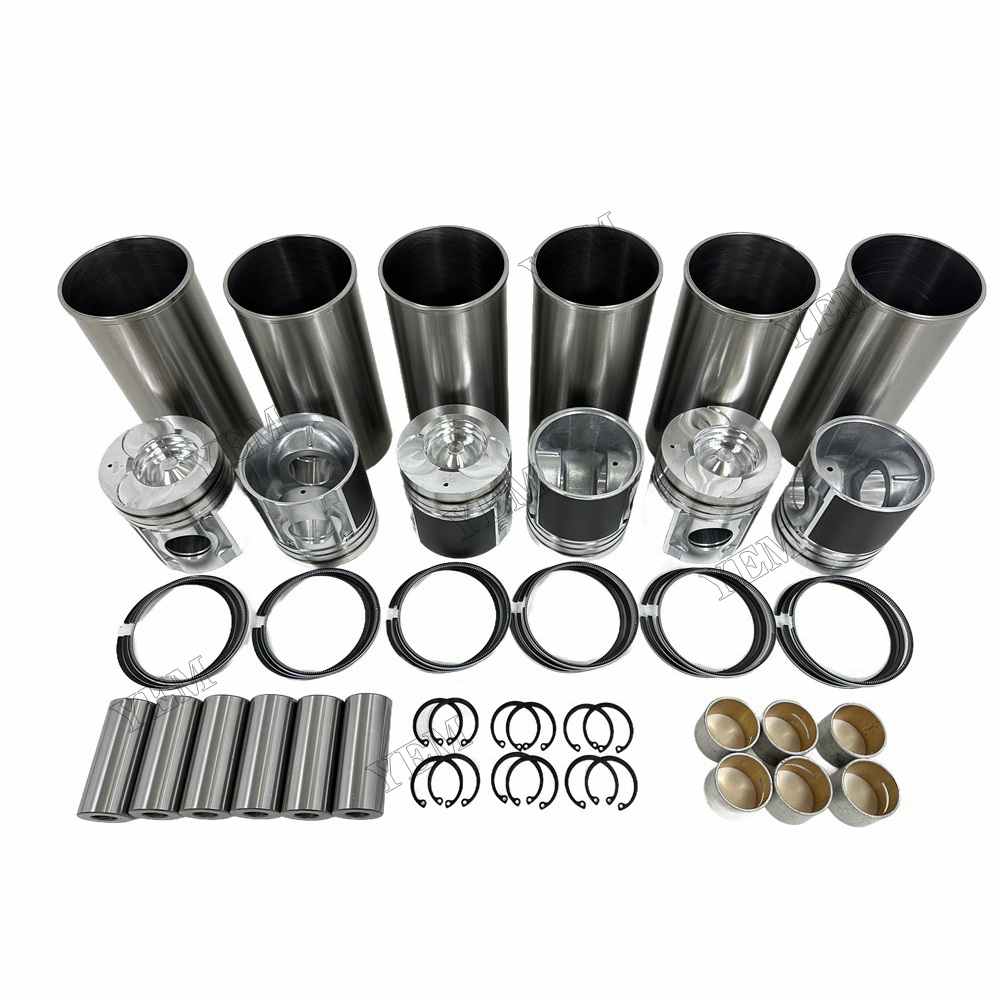 YEM Parts high quality DE08 Cylinder Liner Kit For Doosan DE08 Excavator Engine For Doosan