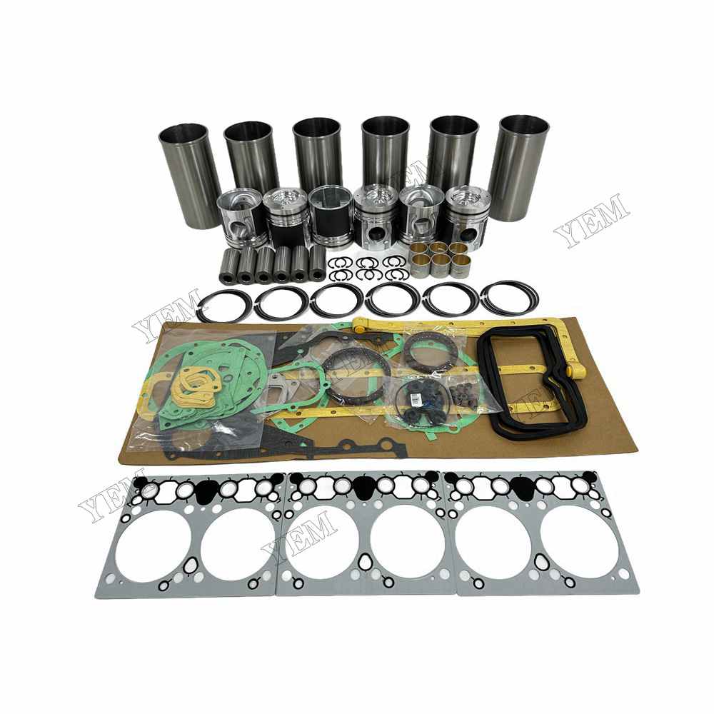 YEM Parts high quality DE08 Overhaul Kit With Gasket Set For Doosan DE08 Engine