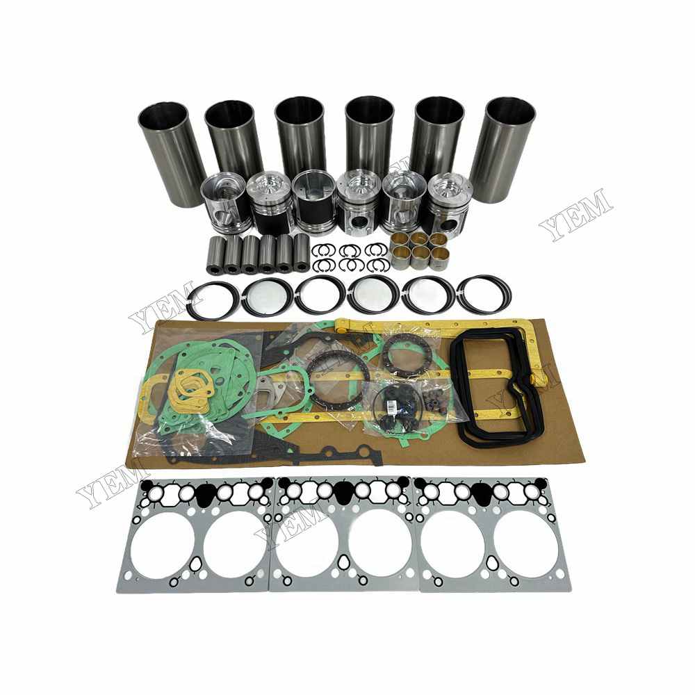 YEM Parts high quality DE08 Overhaul Kit With Gasket Set For Doosan DE08 Engine
