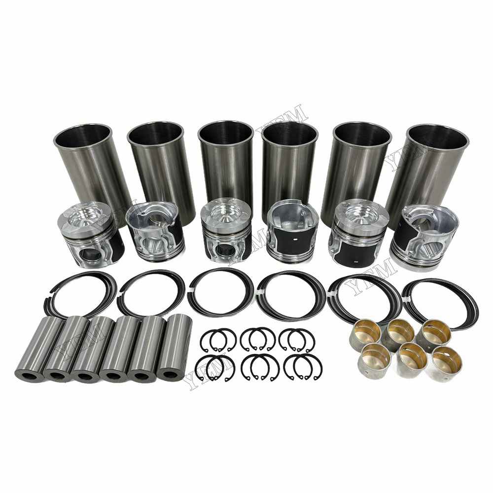 YEM Parts high quality DL06 Cylinder Liner Kit 0477A For Doosan DL06 Excavator Engine For Doosan
