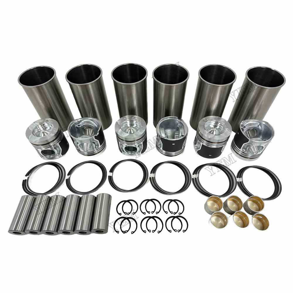 YEM Parts high quality DL06 Cylinder Liner Kit 0477A For Doosan DL06 Excavator Engine For Doosan