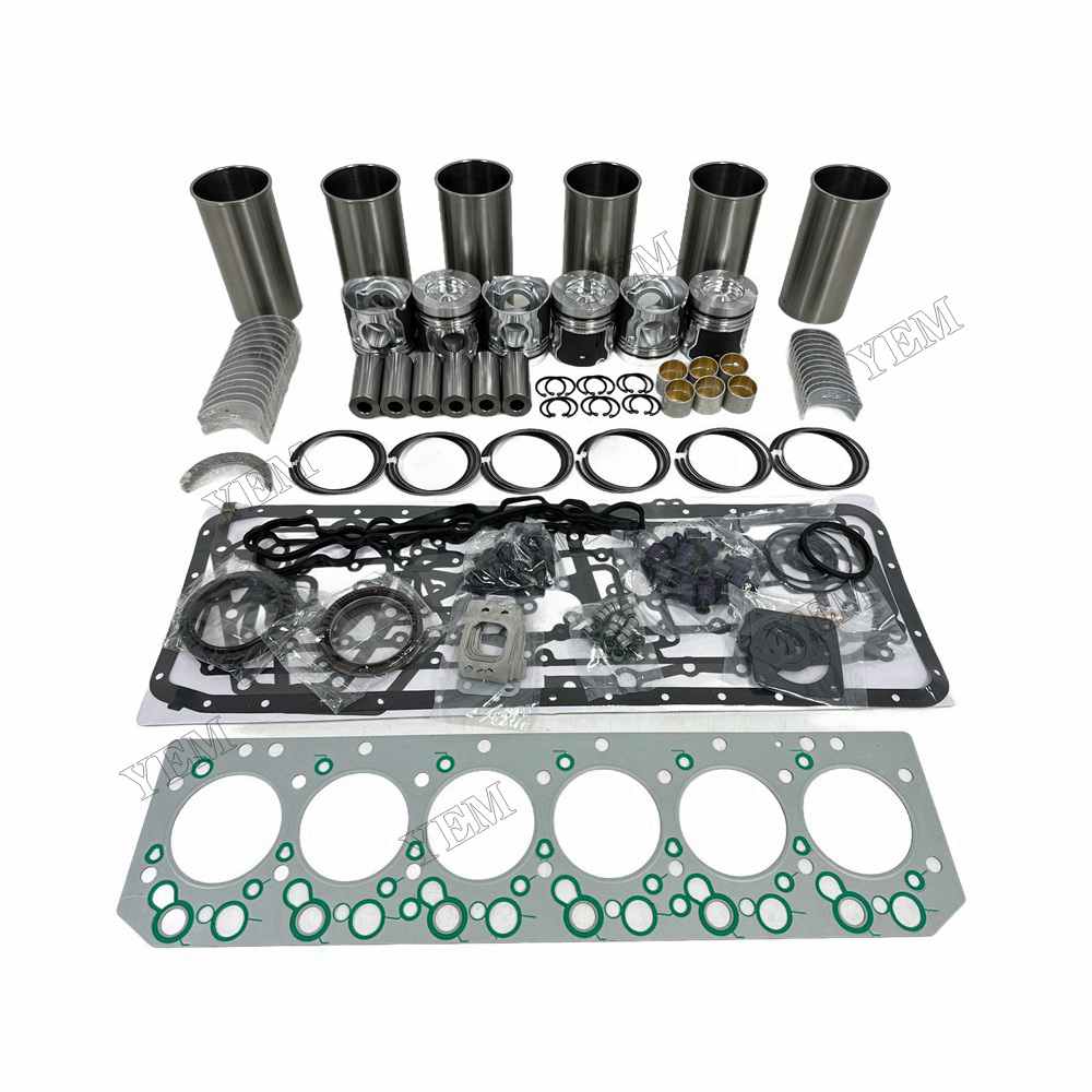YEM Parts DL06 Overhaul Rebuild Kit 0477A With Gasket Set Bearing For Doosan DL06 Engine For Doosan