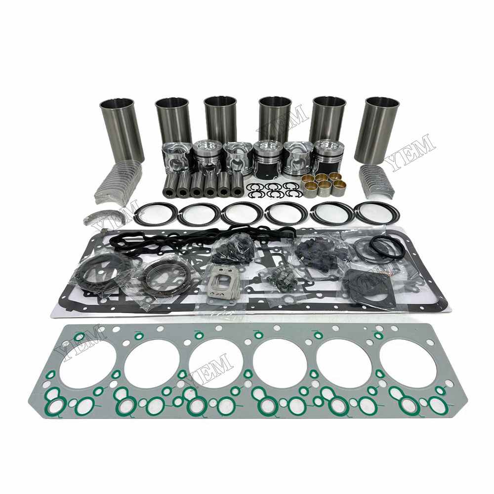 YEM Parts DL06 Overhaul Rebuild Kit 0477A With Gasket Set Bearing For Doosan DL06 Engine For Doosan