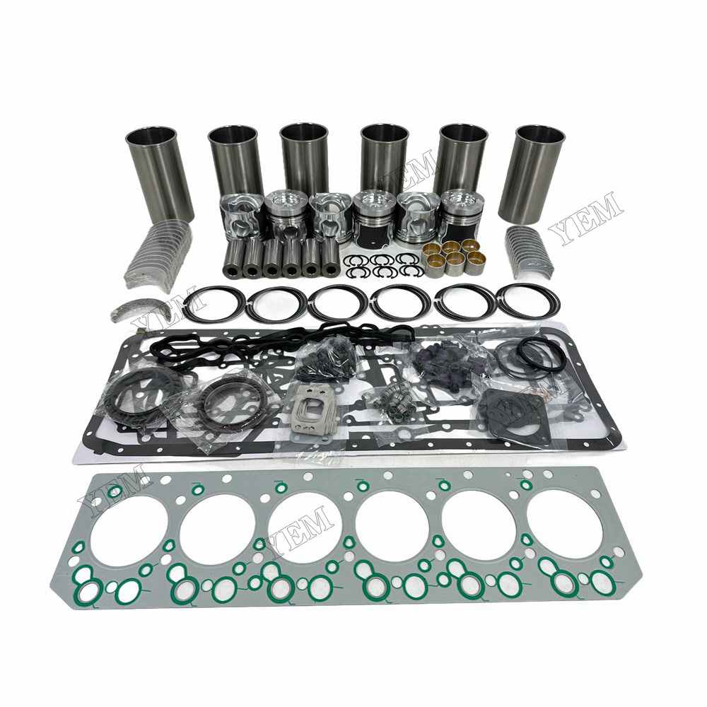 YEM Parts DL06 Overhaul Rebuild Kit 0477A With Gasket Set Bearing For Doosan DL06 Engine For Doosan