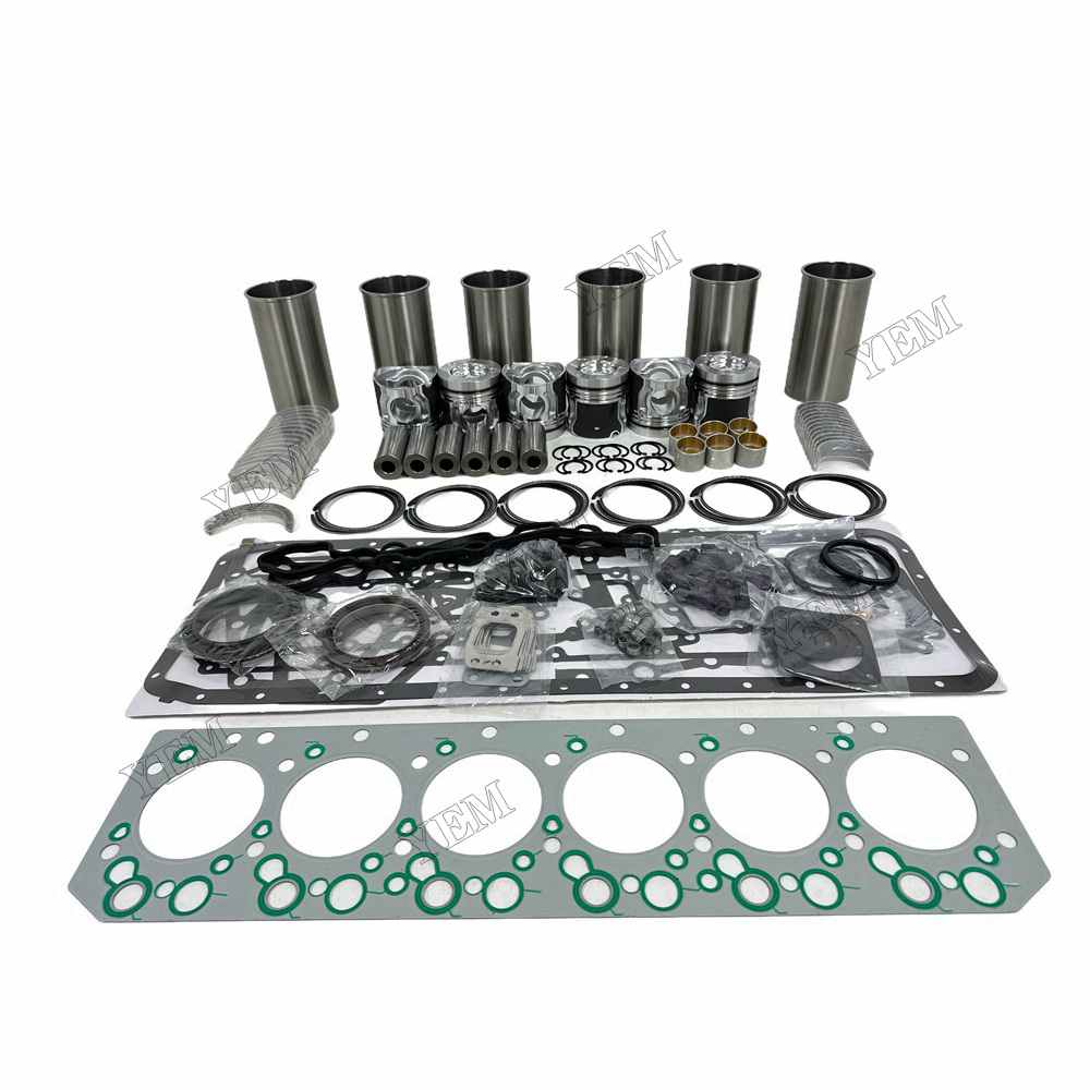 YEM Parts DL06 Overhaul Rebuild Kit 0477A With Gasket Set Bearing For Doosan DL06 Engine For Doosan