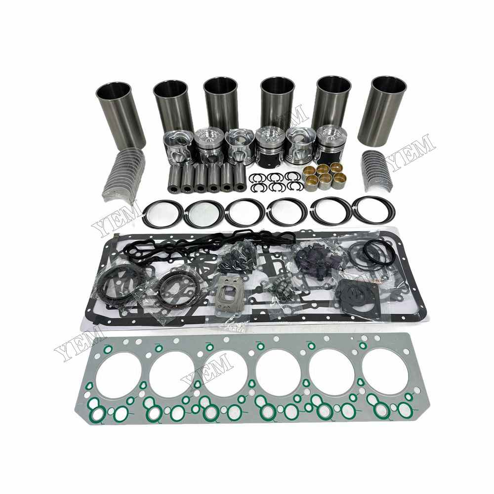 YEM Parts DL06 Overhaul Rebuild Kit 0477A With Gasket Set Bearing For Doosan DL06 Engine For Doosan