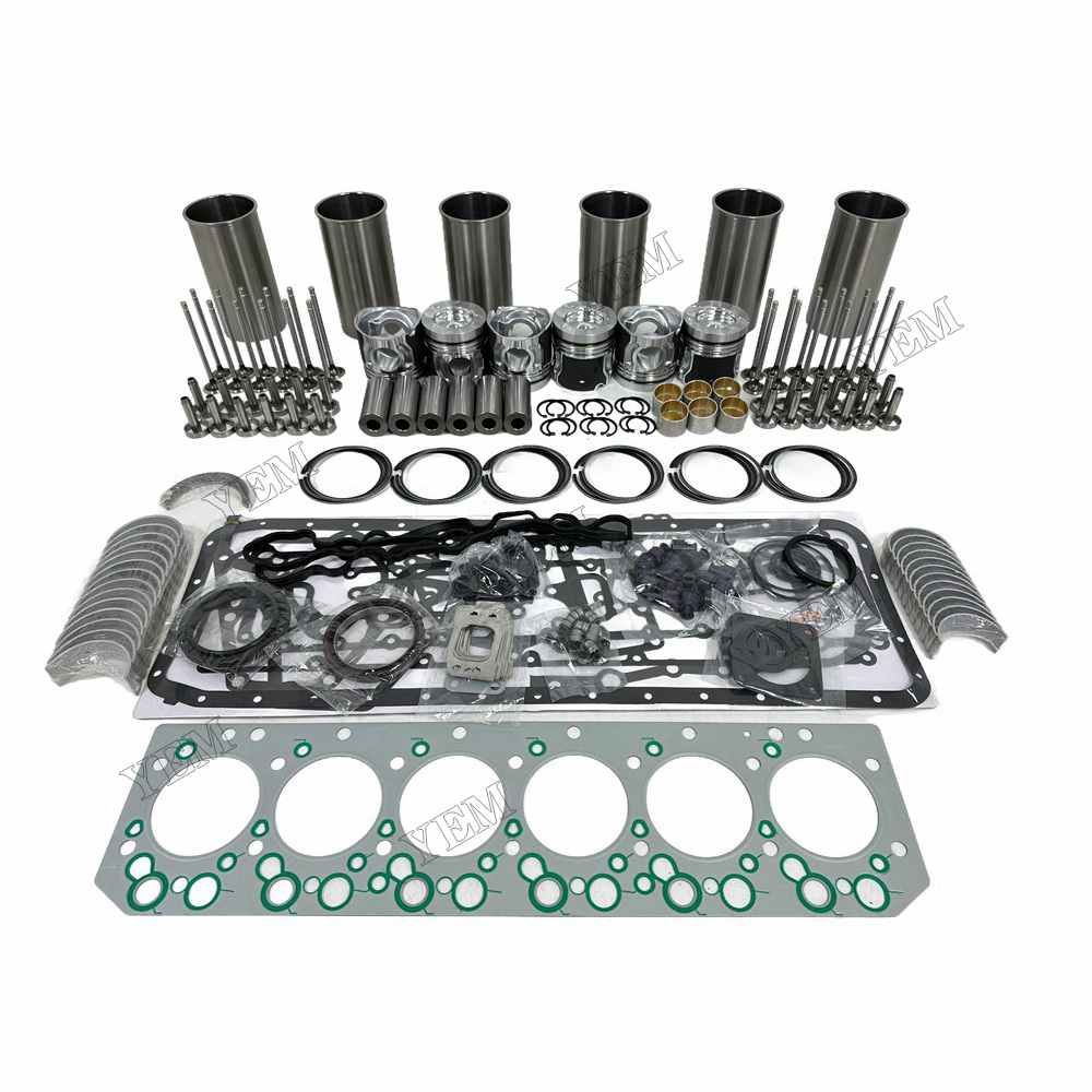 YEM Parts DL06 Overhaul Rebuild Kit 0477A With Gasket Set Bearing-Valve Train For Doosan