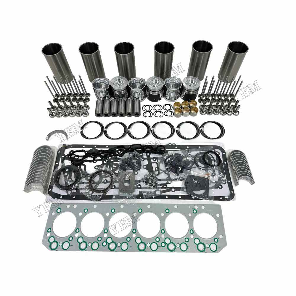 YEM Parts DL06 Overhaul Rebuild Kit 0477A With Gasket Set Bearing-Valve Train For Doosan For Doosan