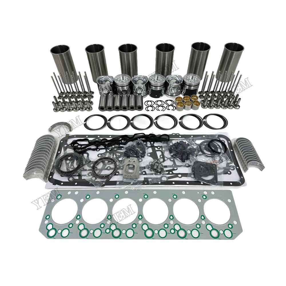 YEM Parts DL06 Overhaul Rebuild Kit 0477A With Gasket Set Bearing-Valve Train For Doosan For Doosan