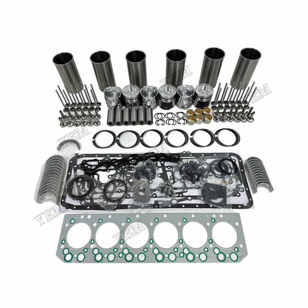 YEM Parts DL06 Overhaul Rebuild Kit 0477A With Gasket Set Bearing-Valve Train For Doosan For Doosan