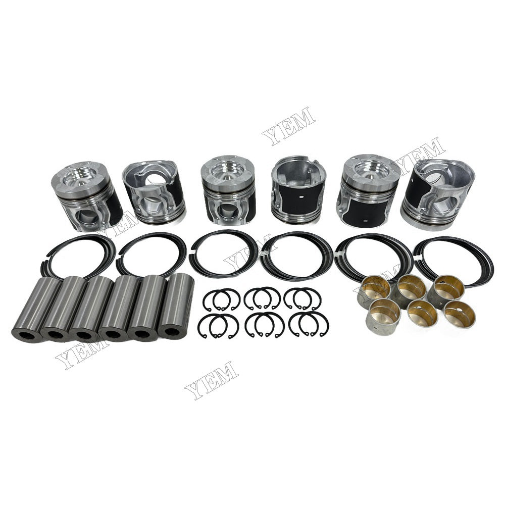 YEM Parts Part Number 0477A Piston With Rings For Doosan DL06 Engine DX 140 W excavator For Doosan