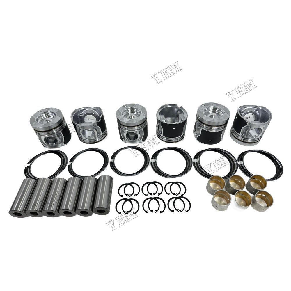 YEM Parts Part Number 0477A Piston With Rings For Doosan DL06 Engine DX 140 W excavator For Doosan