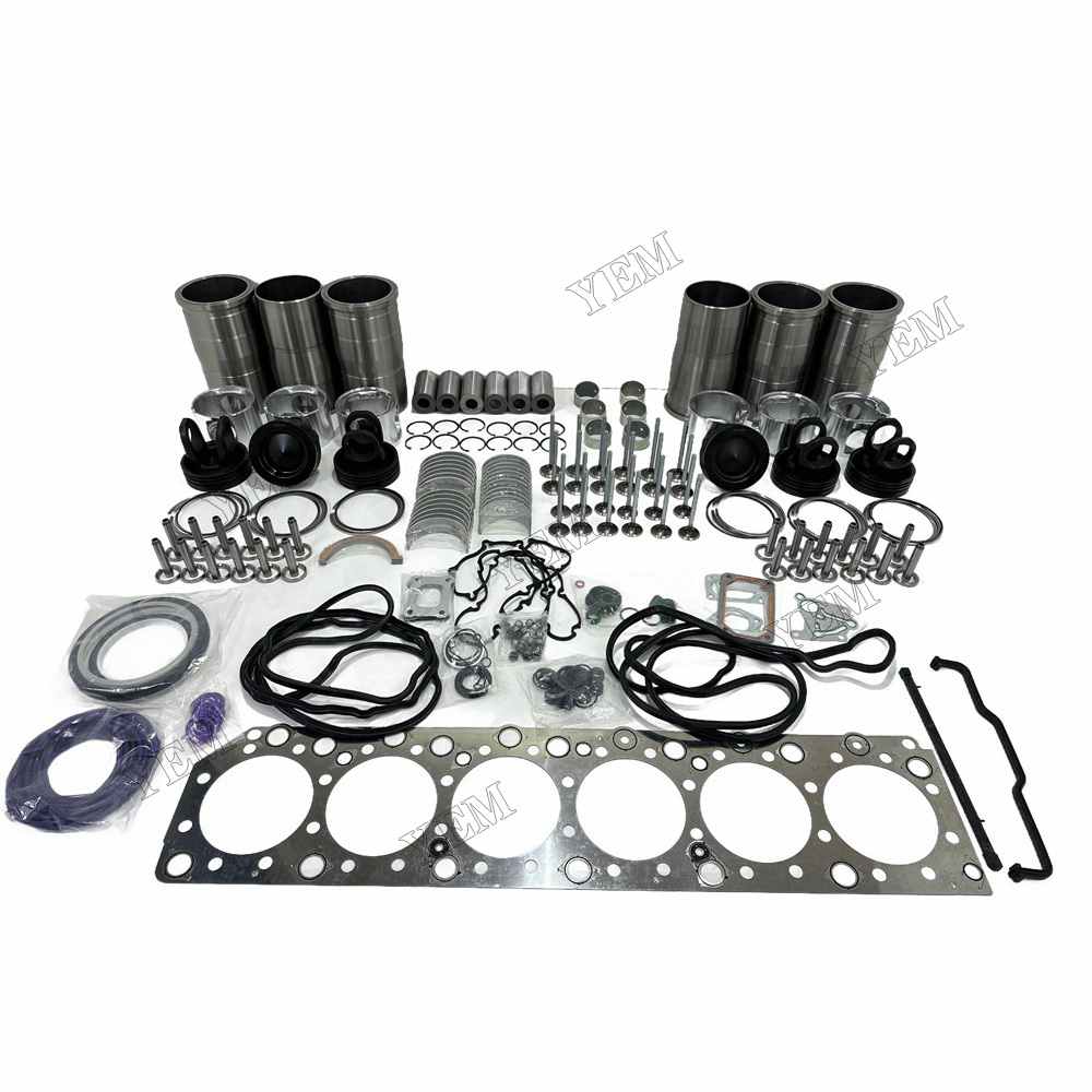 YEM Parts D12D Overhaul Rebuild Kit With Gasket Set Bearing-Valve Train For Volvo