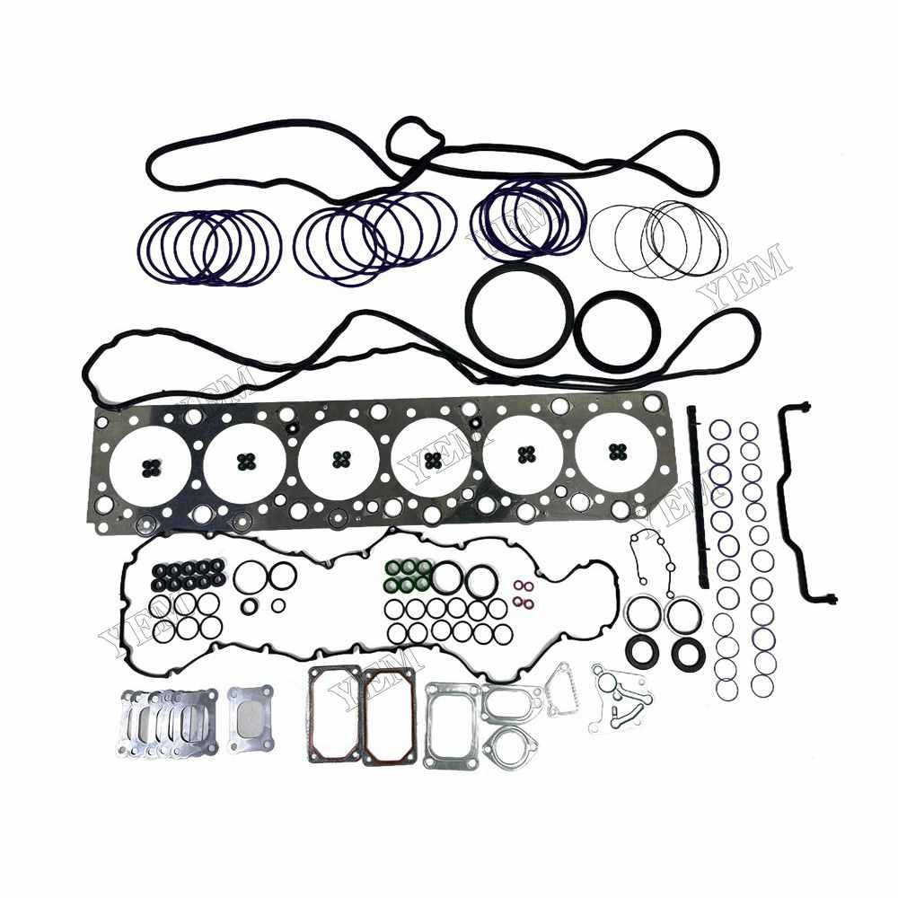 YEM Parts high quality D12D Full Gasket Kit For Volvo D12D Truck Excavator Engine