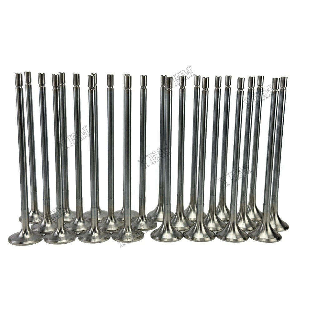 YEM Parts For Volvo Intake and exhaust valves D12D Engine Spare Parts