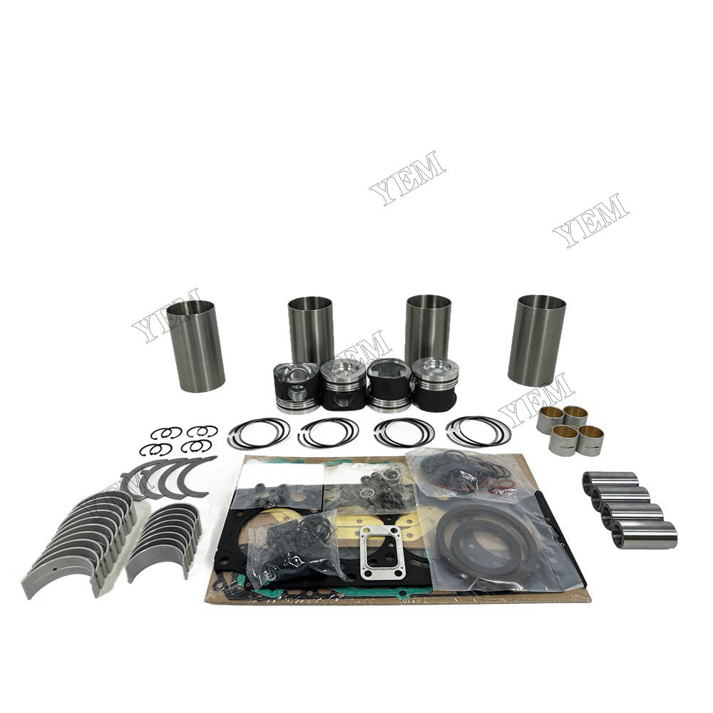 YEM Parts D4D Overhaul Rebuild Kit With Gasket Set Bearing For Volvo D4D Engine For Volvo