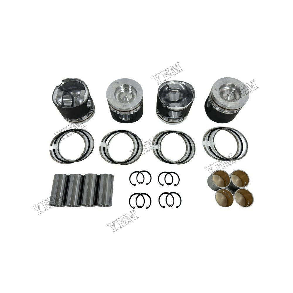YEM Parts 4PCS For Volvo Piston and Ring set D4D Engine Spare Parts For Volvo