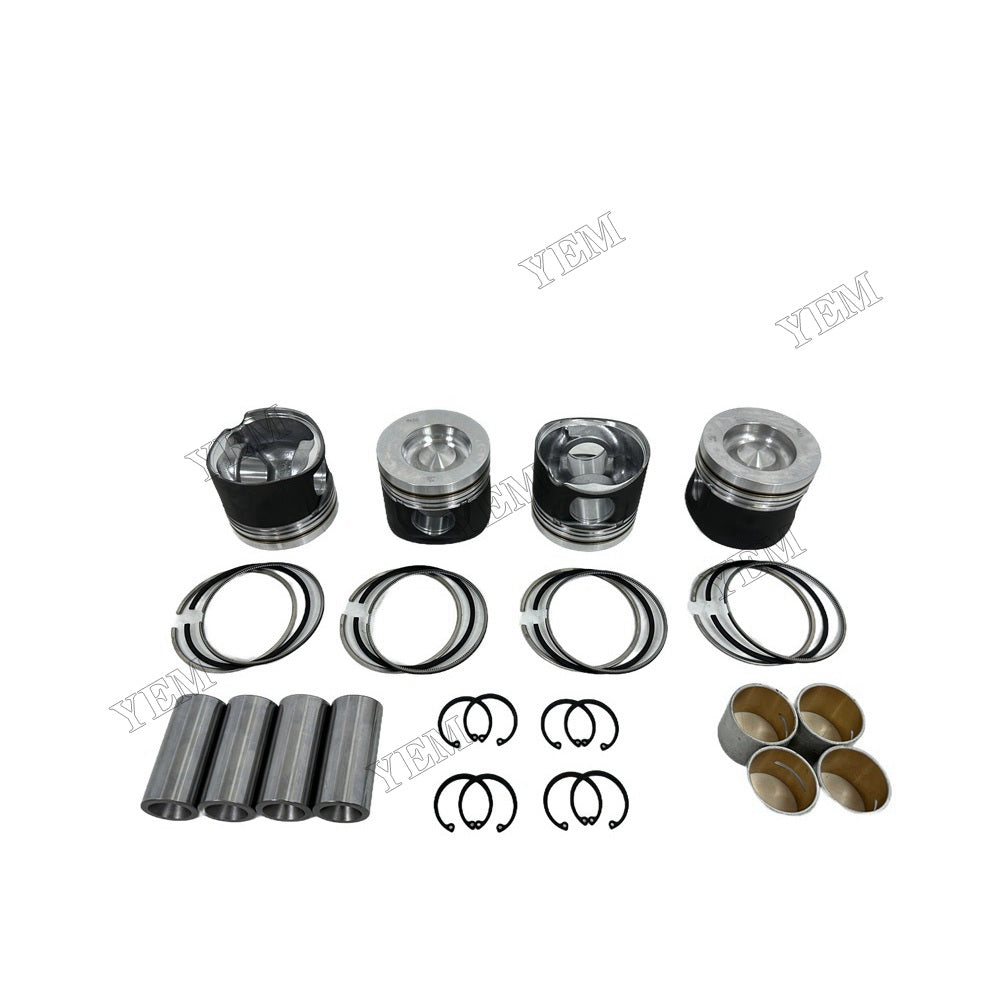YEM Parts 4PCS For Volvo Piston and Ring set D4D Engine Spare Parts For Volvo
