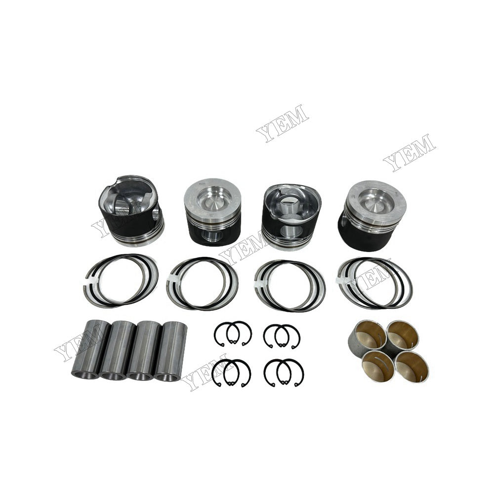YEM Parts 4PCS For Volvo Piston and Ring set D4D Engine Spare Parts For Volvo