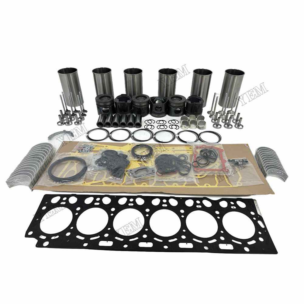 YEM Parts D6D Overhaul Rebuild Kit With Gasket Set Bearing-Valve Train For Volvo For Volvo