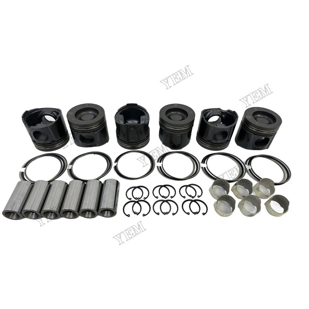 YEM Parts For Volvo Piston and Ring set D6D Engine Spare Parts
