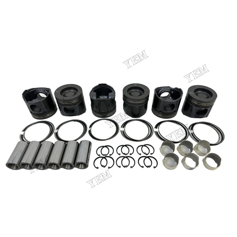 YEM Parts For Volvo Piston and Ring set D6D Engine Spare Parts For Volvo