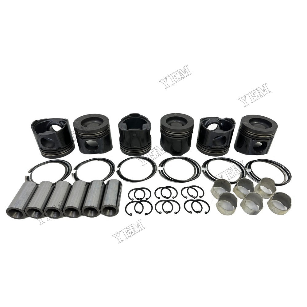 YEM Parts For Volvo Piston and Ring set D6D Engine Spare Parts For Volvo