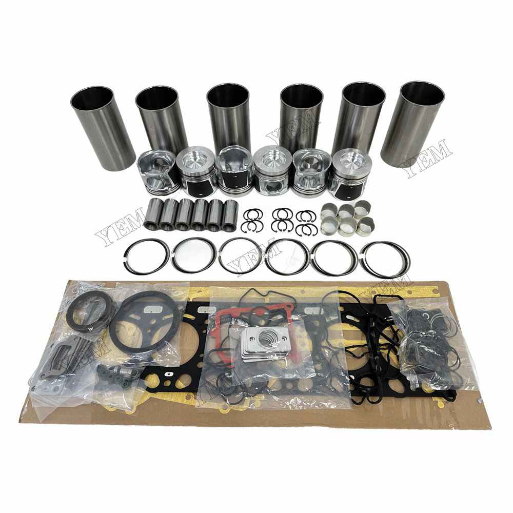 YEM Parts high quality D6E Overhaul Kit With Gasket Set For Volvo D6E Engine For Volvo