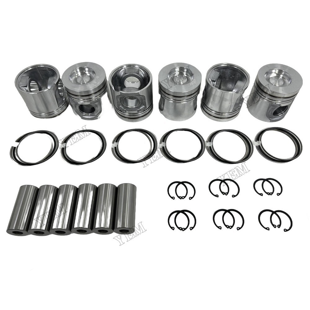 YEM Parts For Volvo Piston and Ring set D7D Engine Spare Parts