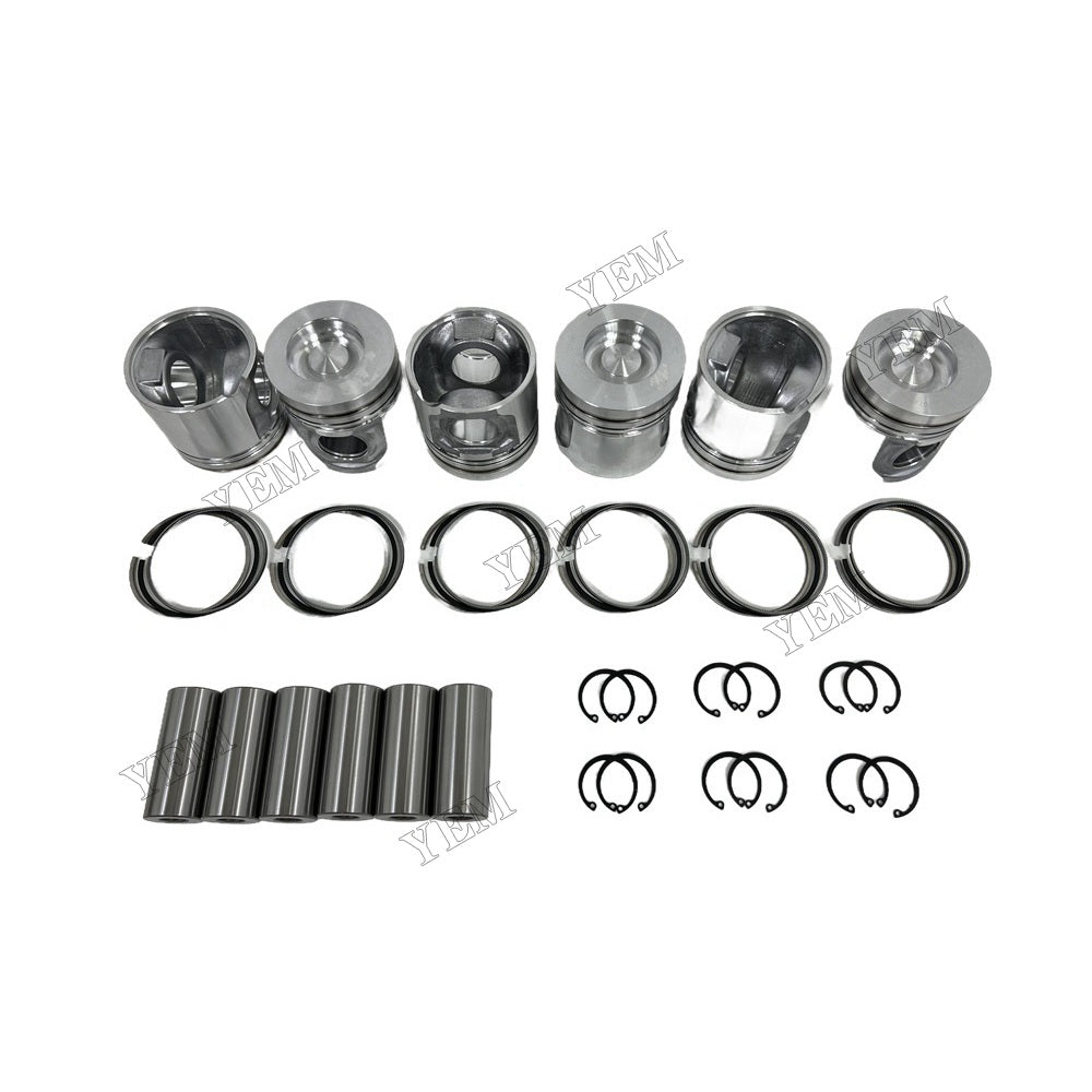 YEM Parts For Volvo Piston and Ring set D7D Engine Spare Parts For Volvo