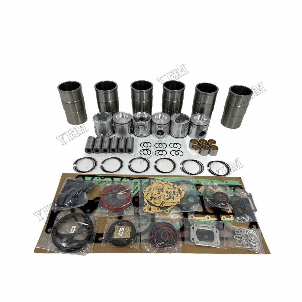 YEM Parts high quality D7E Overhaul Kit With Gasket Set For Volvo D7E Engine