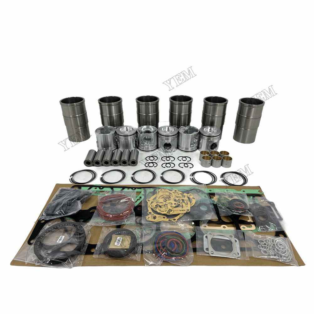 YEM Parts high quality D7E Overhaul Kit With Gasket Set For Volvo D7E Engine