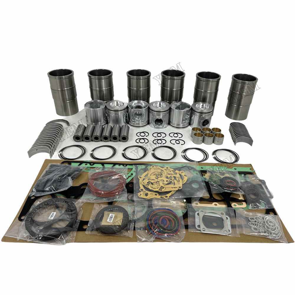 YEM Parts D7E Overhaul Rebuild Kit With Gasket Set Bearing For Volvo D7E Engine