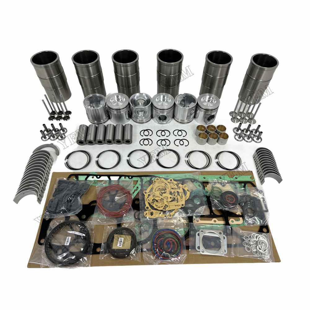 YEM Parts D7E Overhaul Rebuild Kit With Gasket Set Bearing-Valve Train For Volvo For Volvo