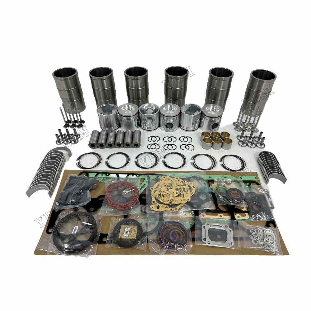 YEM Parts D7E Overhaul Rebuild Kit With Gasket Set Bearing-Valve Train For Volvo For Volvo