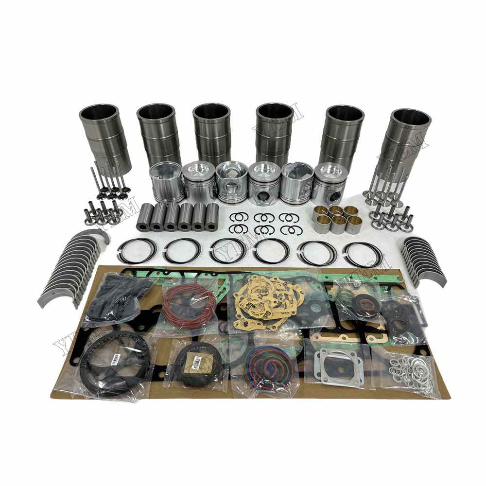 YEM Parts D7E Overhaul Rebuild Kit With Gasket Set Bearing-Valve Train For Volvo For Volvo