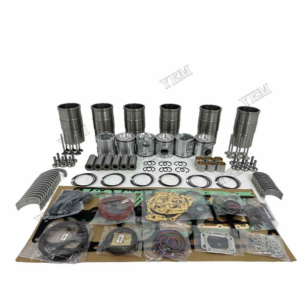 YEM Parts D7E Overhaul Rebuild Kit With Gasket Set Bearing-Valve Train For Volvo For Volvo