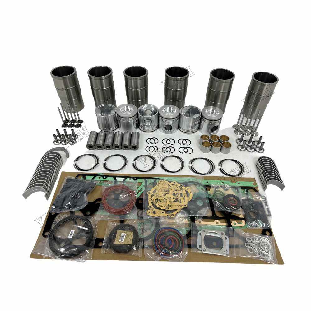 YEM Parts D7E Overhaul Rebuild Kit With Gasket Set Bearing-Valve Train For Volvo For Volvo