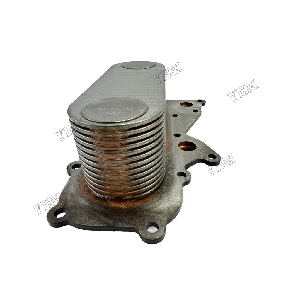 YEM Parts 281-7039 Oil Cooler Core for Caterpillar C6.6 Engine Fit Pipe Layer For Caterpillar