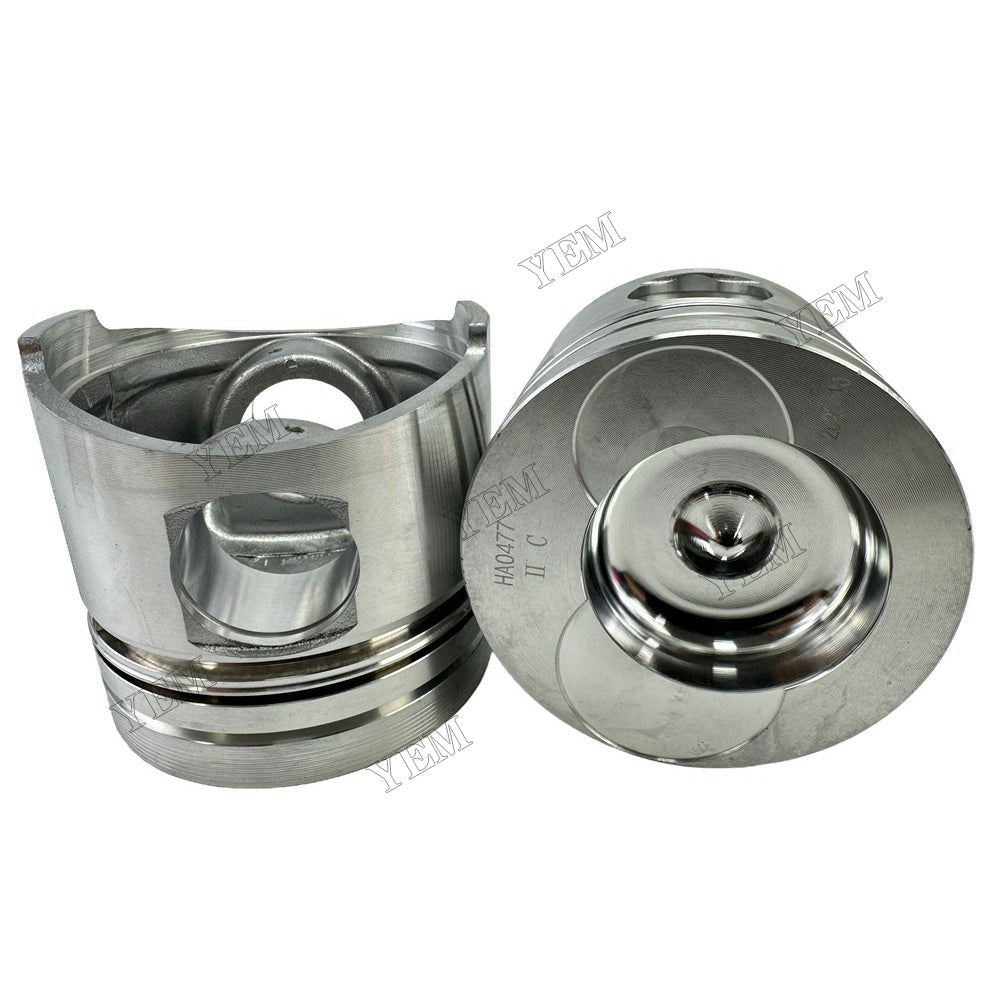 YEM Parts 4PCS For YUNNEI Piston + pin clip YN38GBZ Engine Spare Parts For Yunnei Power