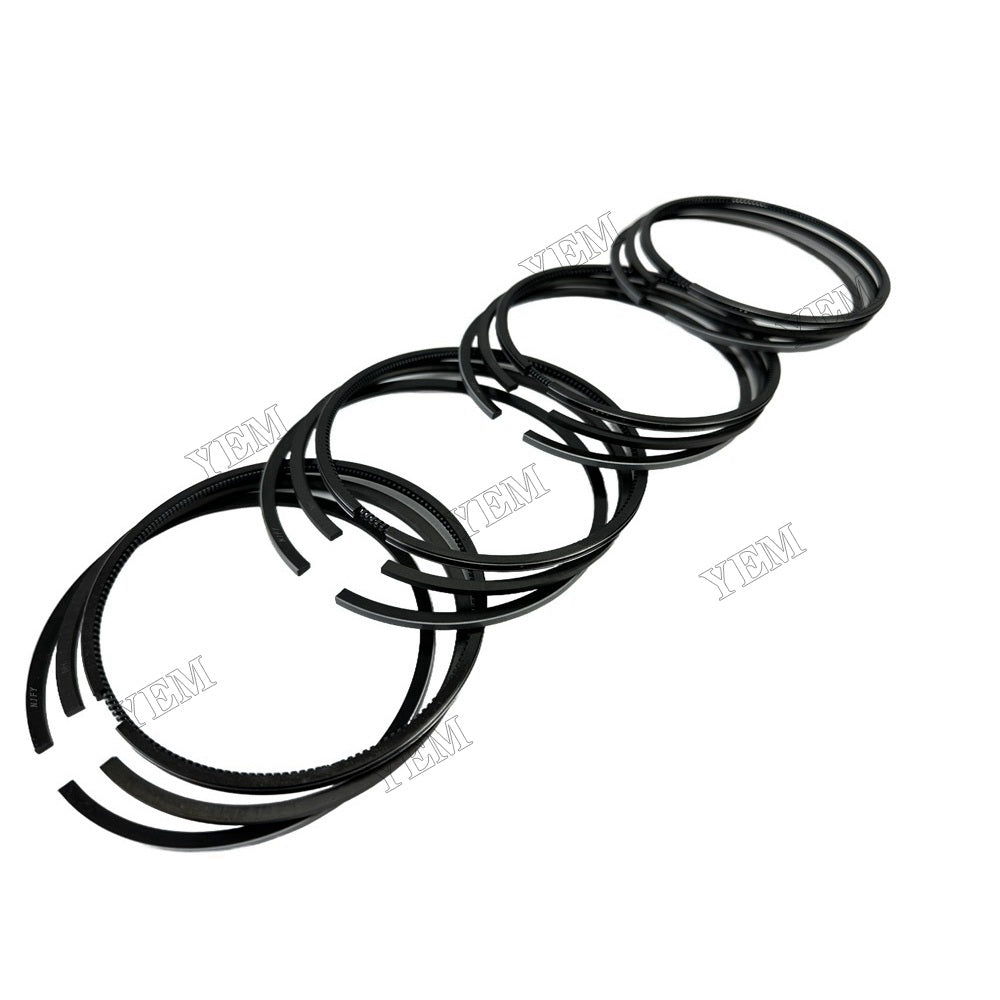 YEM Parts 4PCS For YUNNEI Piston Ring STD Size YN38GBZ Engine Spare Parts For Yunnei Power